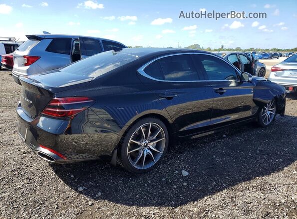 KMTG24SC9TU160111 2026 GENESIS G70 Черный Задняя правая четверть