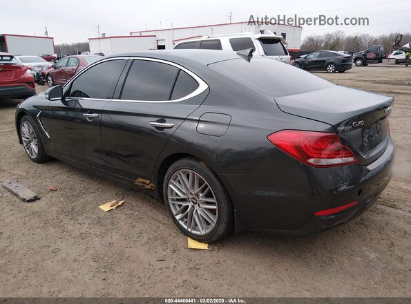 KMTG34LA8LU059488 2020 GENESIS G70 Gray Trasero izquierdo