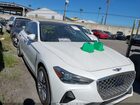 2021 Genesis G70 2.0t Rwd White vin: KMTG34LA9MU075829
