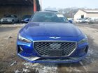 2020 Genesis G70 3.3t Awd Синий vin: KMTG34LE5LU064182
