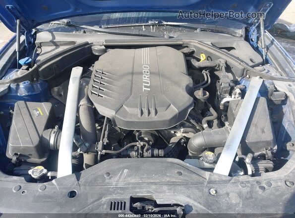 KMTG34LE5LU064182 2020 GENESIS G70 Синий Вид сзади
