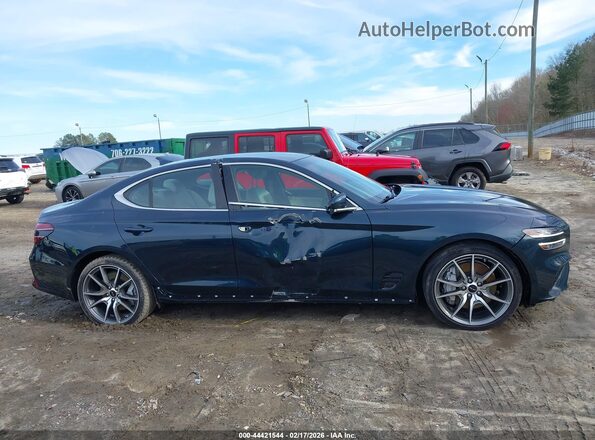 KMTG34SC2RU142622 2024 GENESIS G70 Black Vista interior trasera