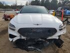 2024 Genesis G70 Base White vin: KMTG34SC5RU137012