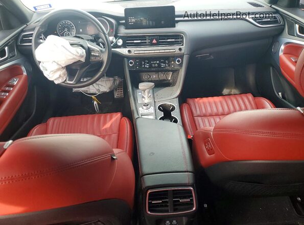 KMTG34SC5RU137012 2024 GENESIS G70 White Widok deski rozdzielczej