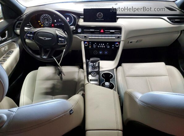 KMTG34SC7SU158708 2025 GENESIS G70 Серый Вид панели приборов