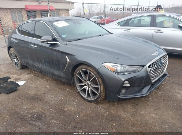 KMTG44LA1LU048488 2020 GENESIS G70 Gray Передня права чверть