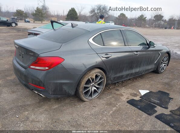 KMTG44LA1LU048488 2020 GENESIS G70 Gray Задня права чверть