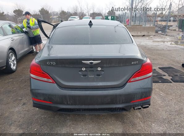 KMTG44LA1LU048488 2020 GENESIS G70 Gray 