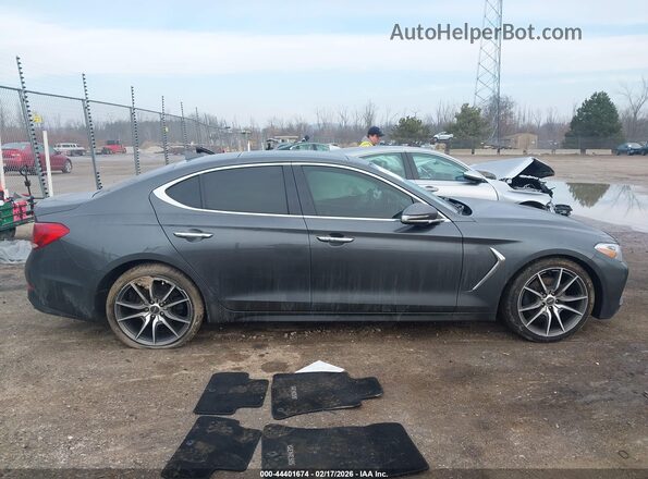 KMTG44LA1LU048488 2020 GENESIS G70 Gray Панорамний вид салону 360°