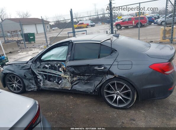 KMTG44LA1LU048488 2020 GENESIS G70 Gray 