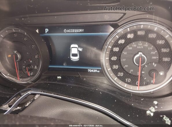 KMTG44LA1LU048488 2020 GENESIS G70 Gray Вид задніх сидінь