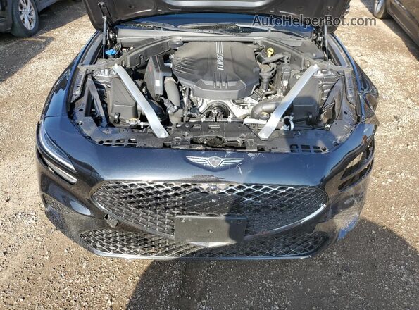 KMTG54SE7TU159466 2026 GENESIS G70 Черный Вид задней части салона