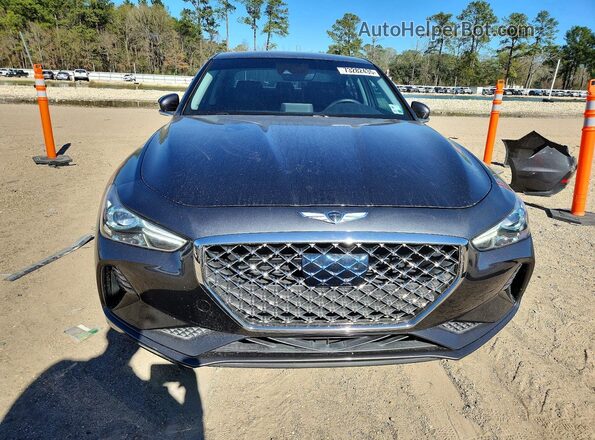 KMTG64LA8MU070905 2021 GENESIS G70 Угольный Вид спереди