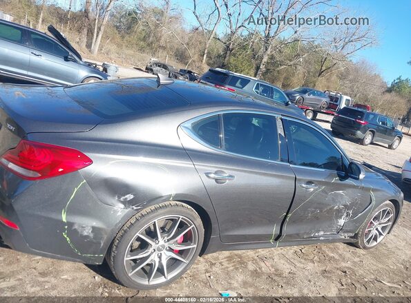 KMTG74LE7KU026293 2019 GENESIS G70 Gray 