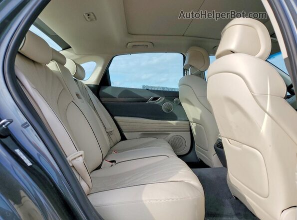 KMTGB4SC5MU045913 2021 GENESIS G80 Серый Вид задних сидений