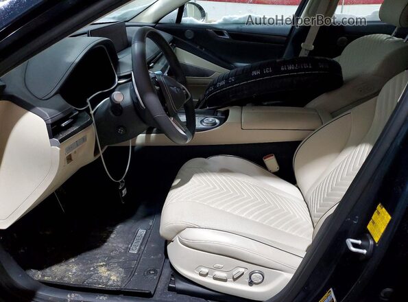 KMTGB4SD8PU191560 2023 GENESIS G80 Синий Вид салона спереди