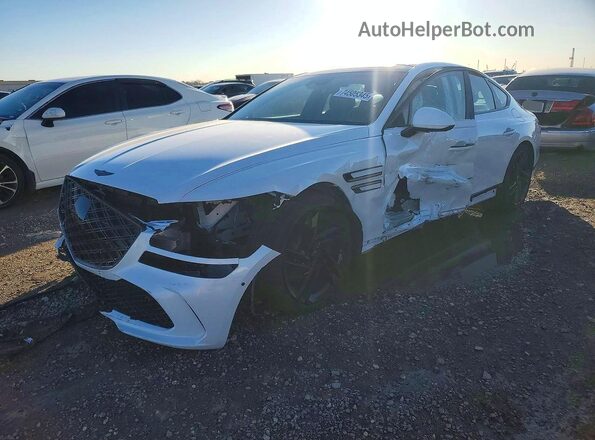 KMTGF4SD2TU306457 2026 GENESIS G80 White Front left