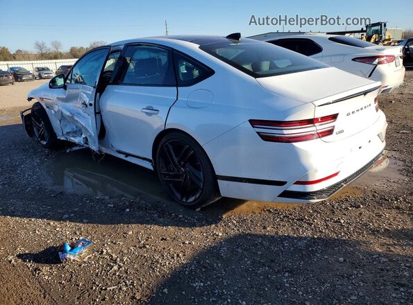 KMTGF4SD2TU306457 2026 GENESIS G80 White Rear left