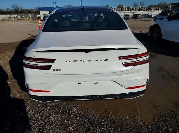 KMTGF4SD2TU306457 2026 GENESIS G80 White Rear view