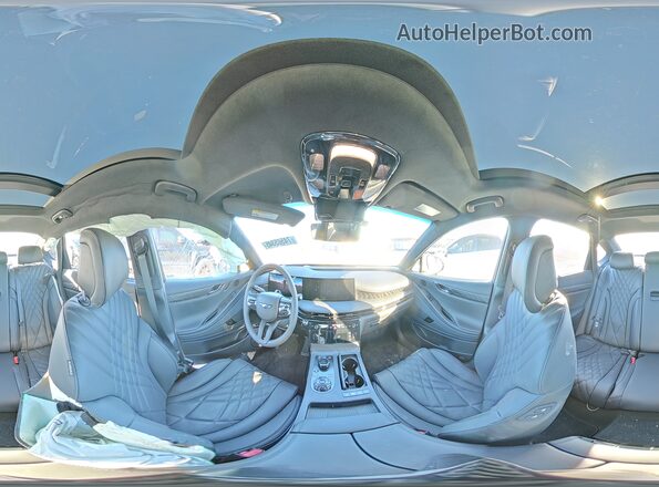 KMTGF4SD2TU306457 2026 GENESIS G80 White VIN sticker view