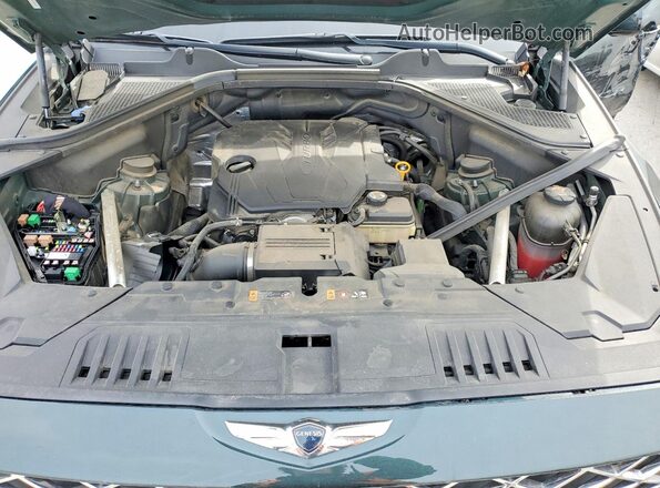KMUHBDSB5NU079648 2022 GENESIS GV80 Black Vista del compartimento del motor