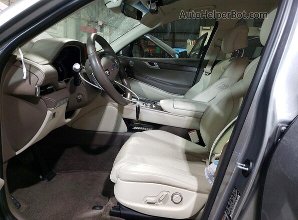 KMUHBDSB8RU172136 2024 GENESIS GV80 Silver Front interior view