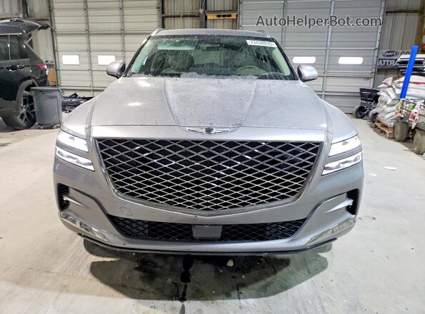 KMUHBDSB8RU172136 2024 GENESIS GV80 Silver Front view