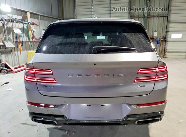 KMUHBDSB8RU172136 2024 GENESIS GV80 Silver Rear view