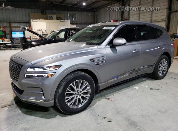 KMUHBDSB8RU172136 2024 GENESIS GV80 Silver Front left