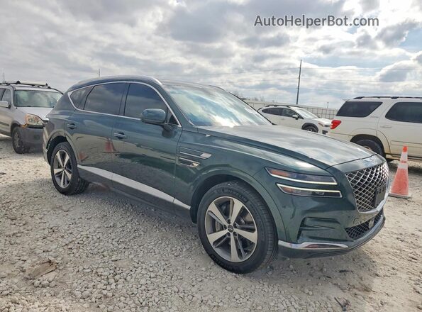 KMUHCESC0PU147062 2023 GENESIS GV80 Green Przód prawy