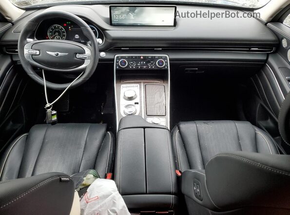 KMUHCESC8PU141591 2023 GENESIS GV80 Серый Вид панели приборов