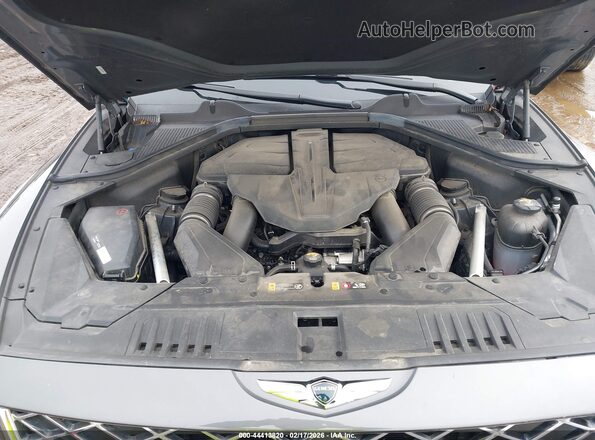 KMUHCESC9NU077896 2022 GENESIS GV80 Gray Вид ззаду