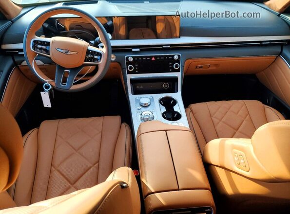 KMUHEESC9TU308965 2026 GENESIS GV80 Зеленый Вид панели приборов