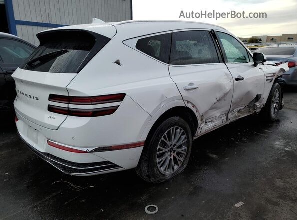 KMUHFESB1SU239823 2025 GENESIS GV80 White 