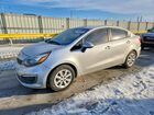 2017 Kia Rio Lx Silver vin: KNADM4A35H6113809