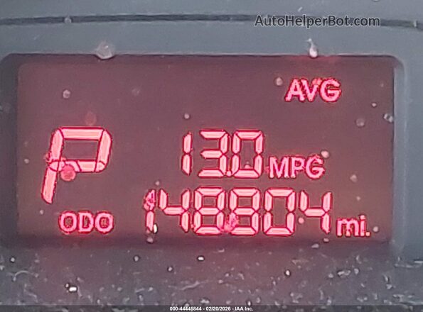 KNADM4A36H6025643 2017 KIA RIO Красный Вид панели приборов