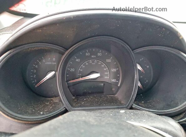 KNADM4A39H6011235 2017 KIA RIO Черный Вид щитка приборов