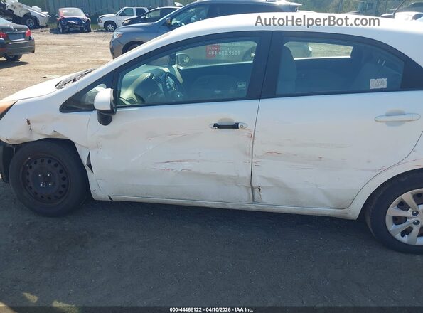 KNADM5A37G6639587 2016 KIA RIO White წინა ხედი