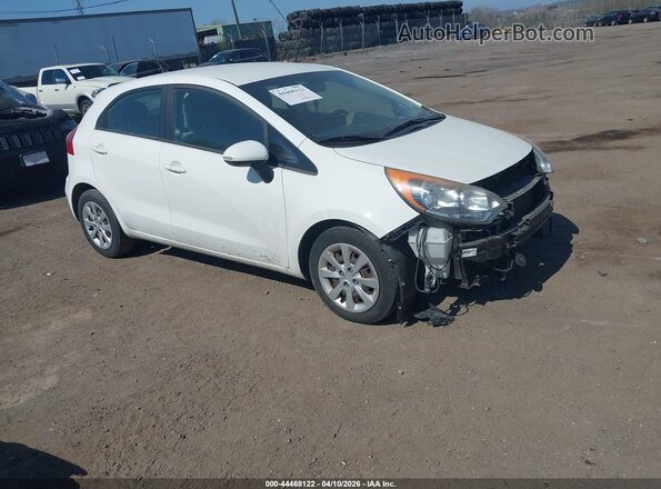 KNADM5A37G6639587 2016 KIA RIO White წინა მარჯვენა