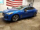 2020 Kia Stinger Blue vin: KNAE15LA4L6077408