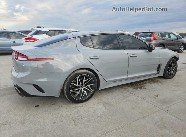 KNAE35LD2P6127975 2023 KIA STINGER Серый Задняя правая четверть