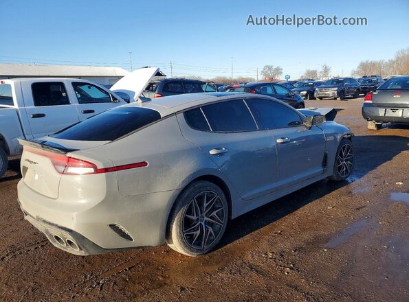KNAE35LD3P6133378 2023 KIA STINGER Серый Задняя правая четверть