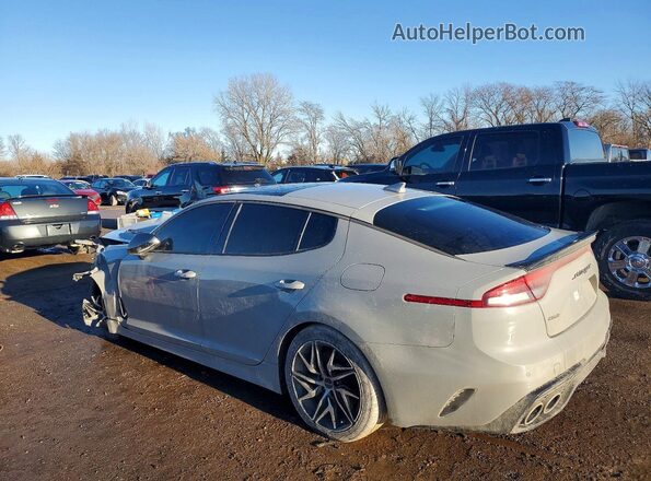 KNAE35LD3P6133378 2023 KIA STINGER Серый Задняя левая четверть