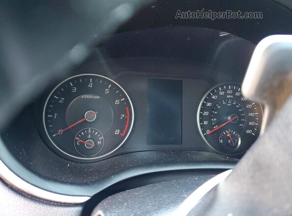 KNAE35LD3P6133378 2023 KIA STINGER Серый Вид щитка приборов