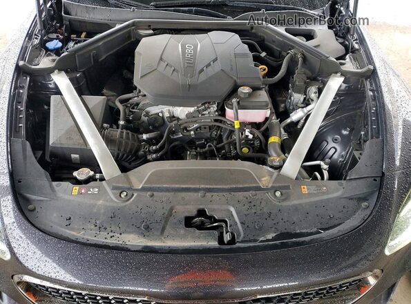 KNAE35LD7N6105399 2022 KIA STINGER Серый Вид задней части салона