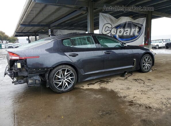 KNAE35LD7N6105399 2022 KIA STINGER Серый Задняя правая четверть