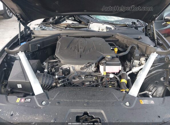 KNAE35LD7P6123582 2023 KIA STINGER Черный Вид сзади