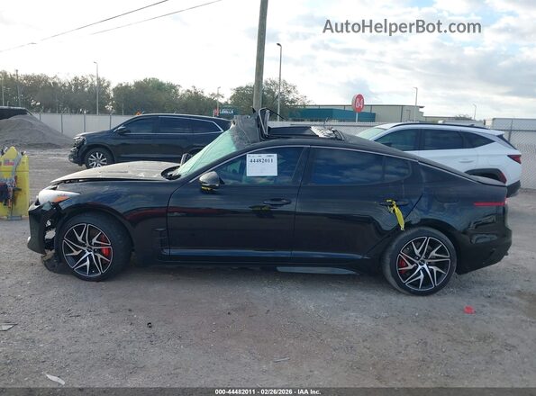 KNAE35LD7P6123582 2023 KIA STINGER Черный Панорамный вид салона 360°