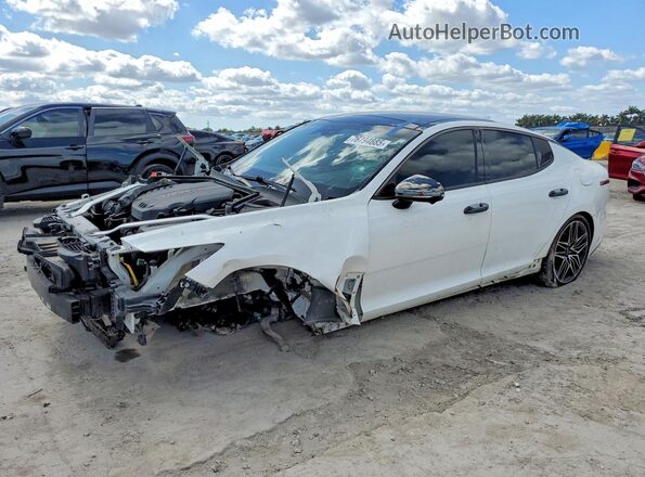 KNAE55LC2P6130053 2023 KIA STINGER Белый Задняя левая четверть