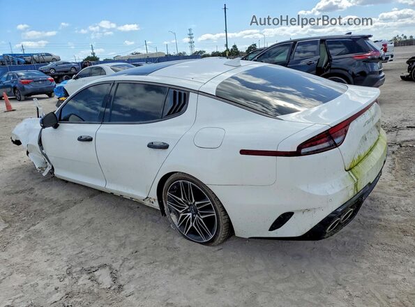 KNAE55LC2P6130053 2023 KIA STINGER Белый Задняя правая четверть